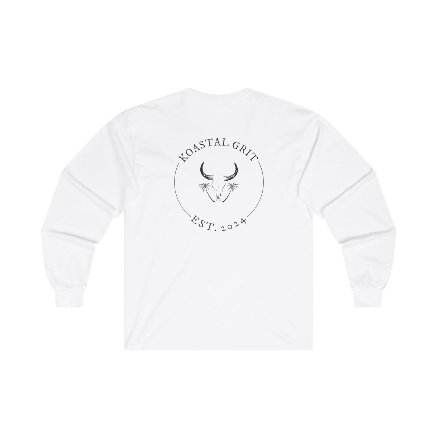 Koastal Grit White Long Sleeve